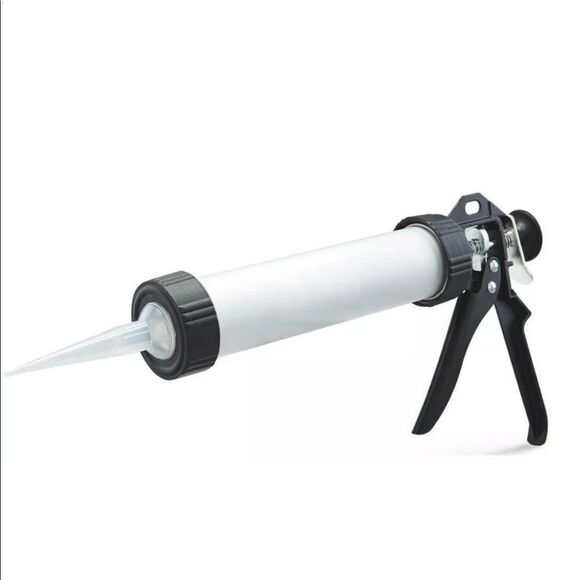 Top Craft 5 Piece Caulking Kit 310ml Pneumatic Applicator 2 Scrapers, 2 Caps New - Picture 1 of 9